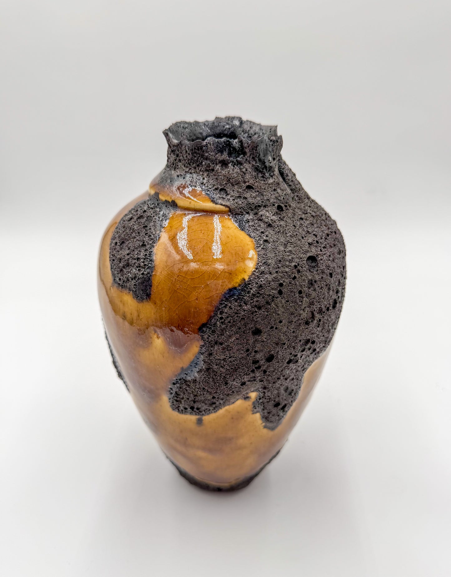 Golden Badlands - Nature Inspired Porcelain Vessel