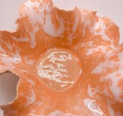 Orange Porcelain Vessel