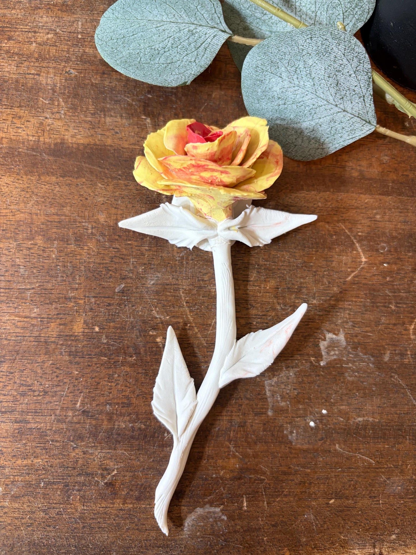Sunlit Promise -Handmade Forever Rose