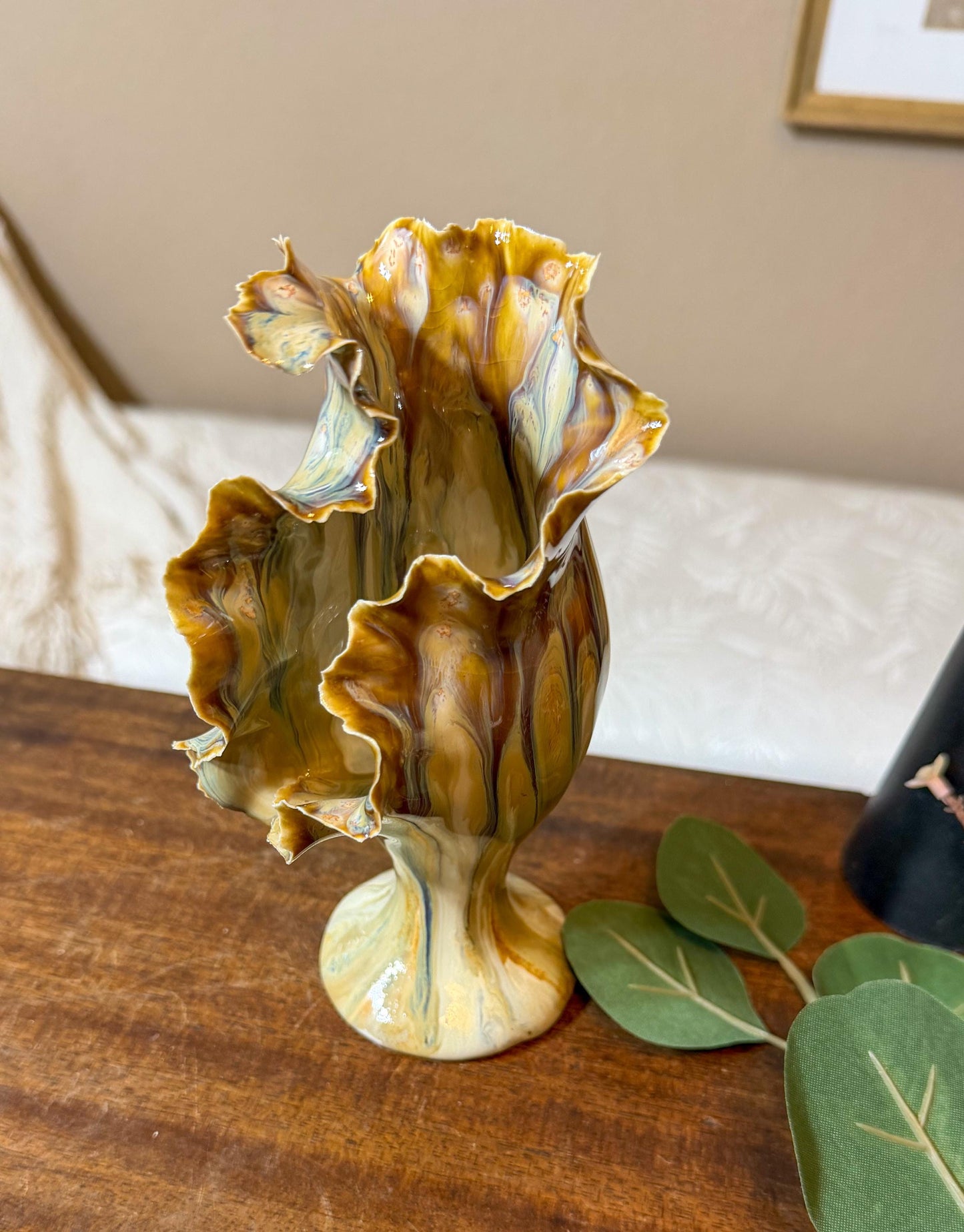 Burnished Bloom Vessel