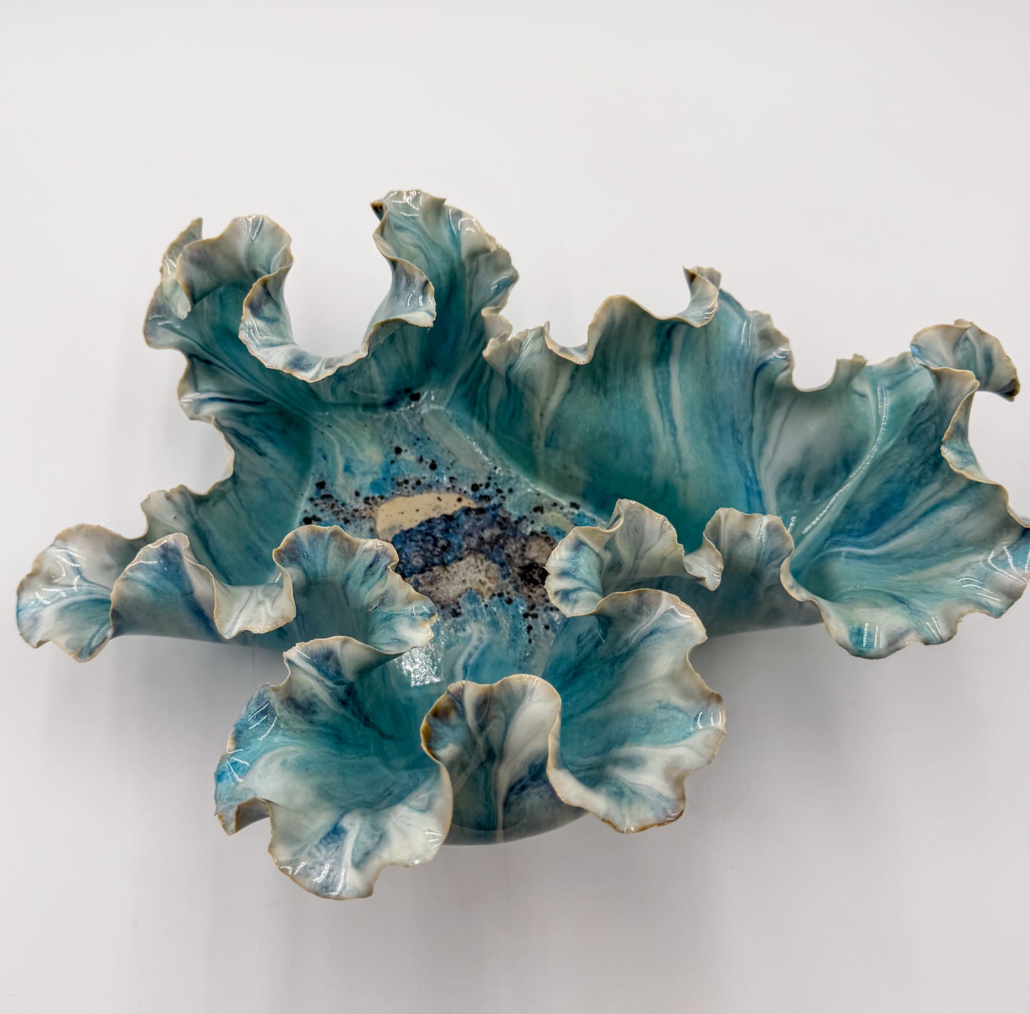Tidal Reliquary | One-of-a-Kind Sculptural Porcelain Vessel