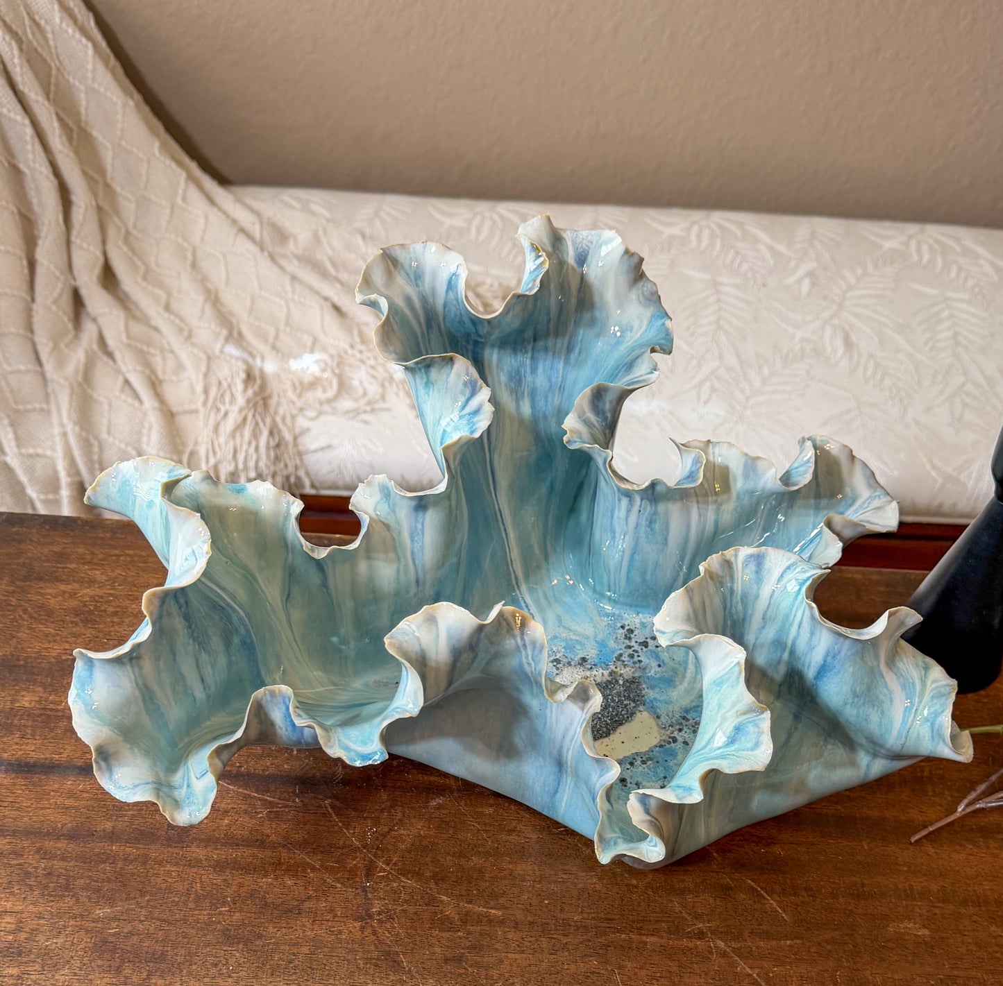 Tidal Reliquary | One-of-a-Kind Sculptural Porcelain Vessel