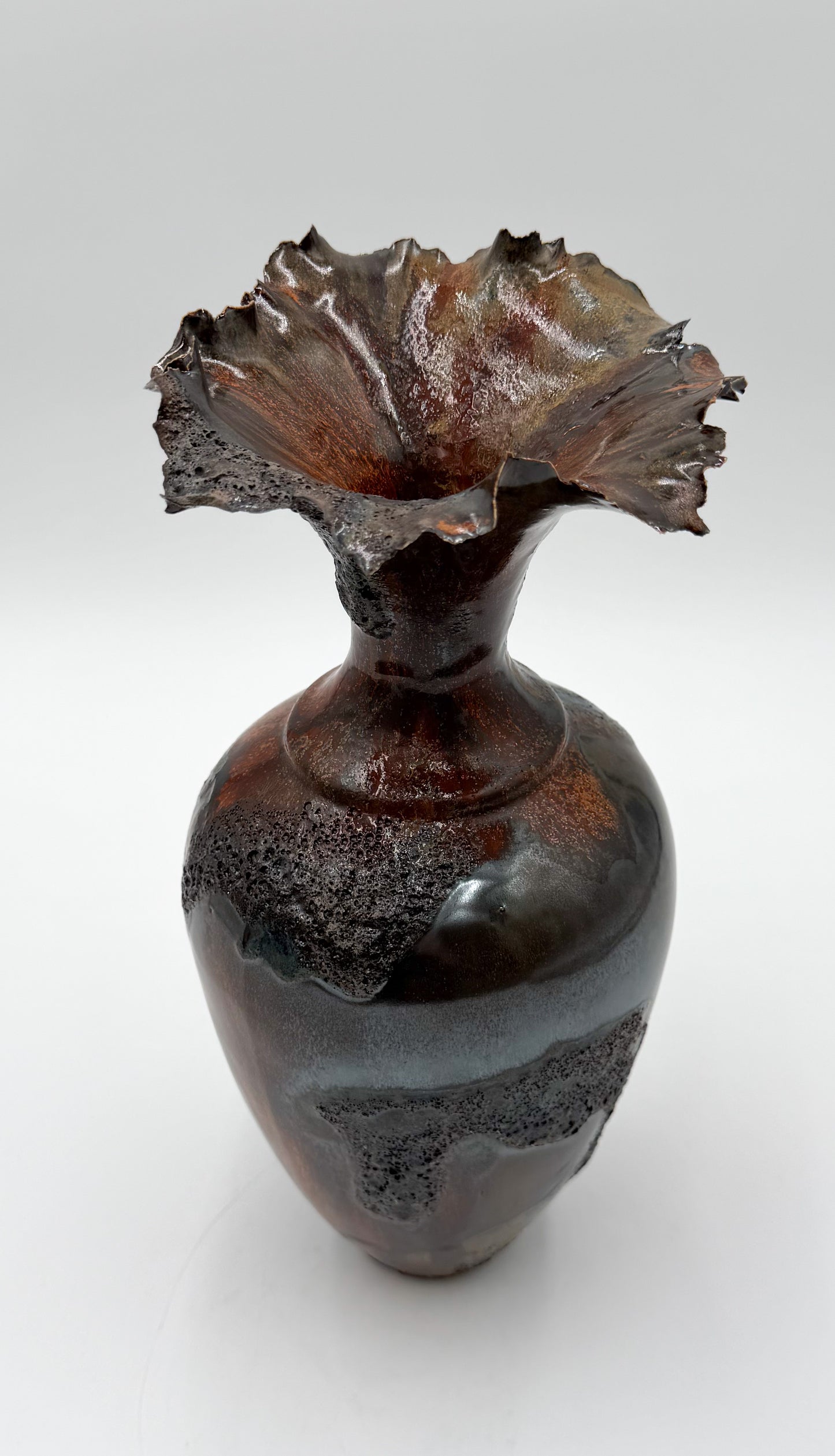 Cinder Bloom
One-of-a-Kind Sculptural Porcelain Vessel