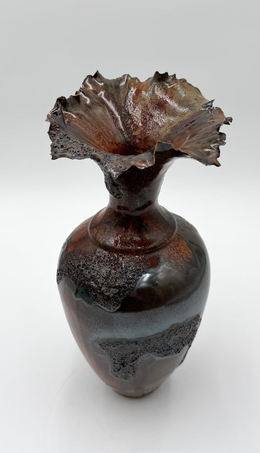 Cinder Bloom
One-of-a-Kind Sculptural Porcelain Vessel