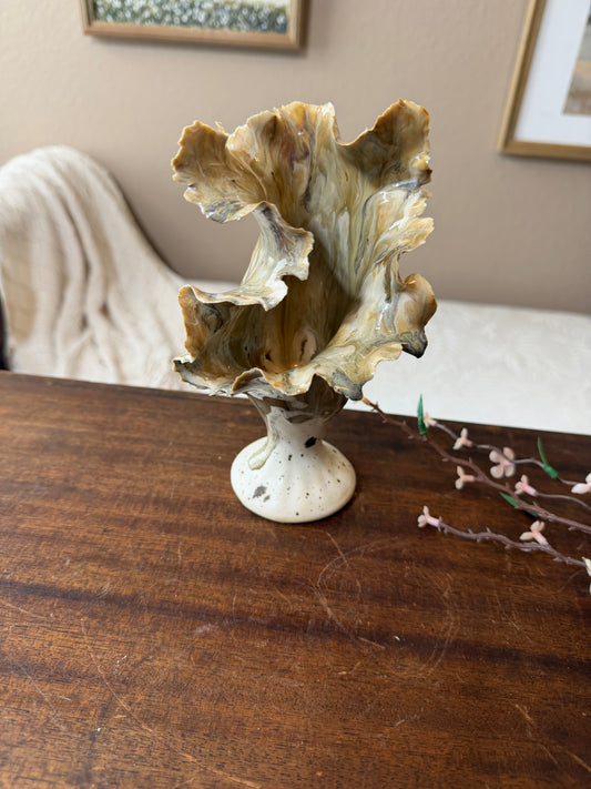 Gilded Unfurl Sculpture