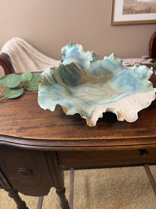 Tidal Series: Quiet Break - Porcelain Wave Bowl