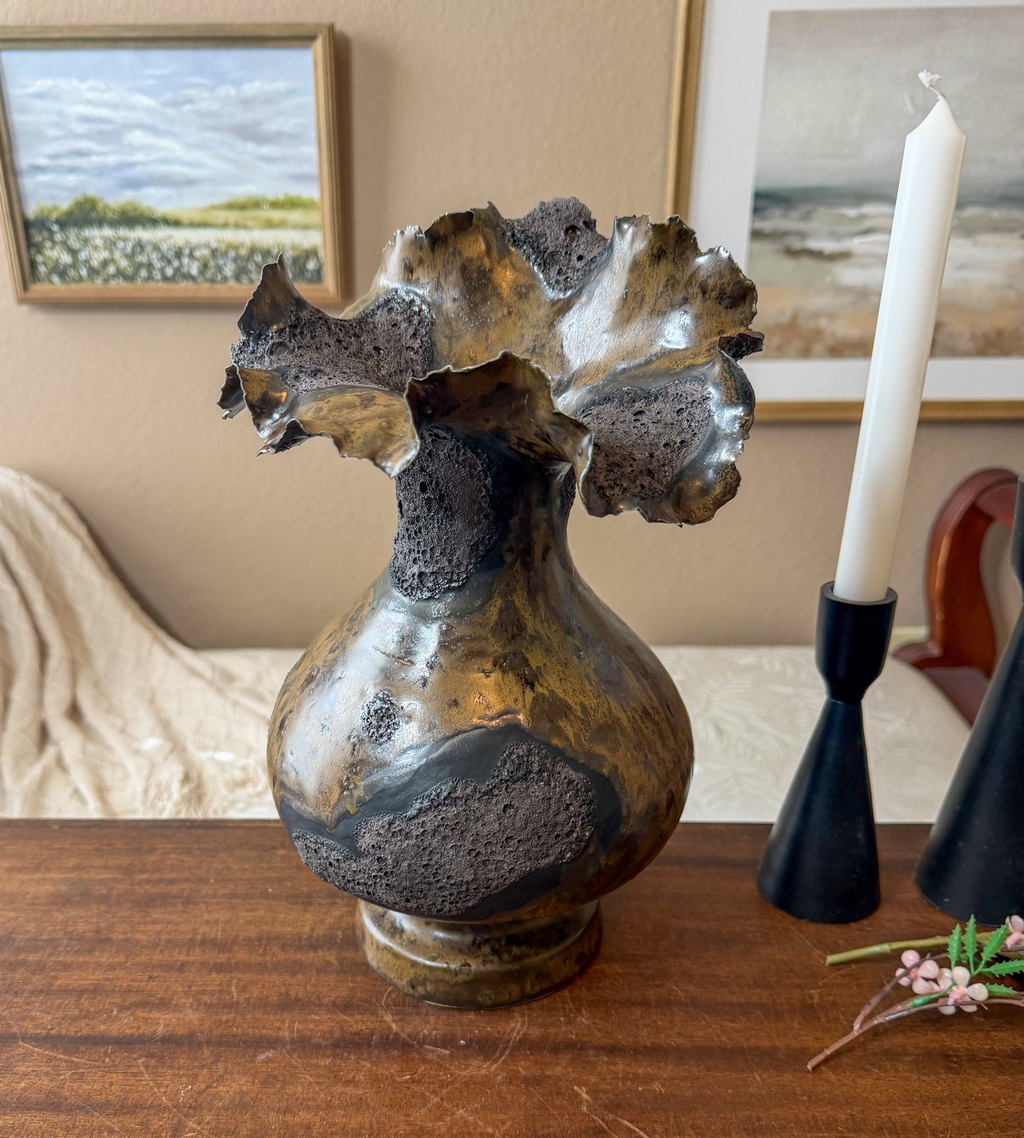 Forged Earth Sculpture