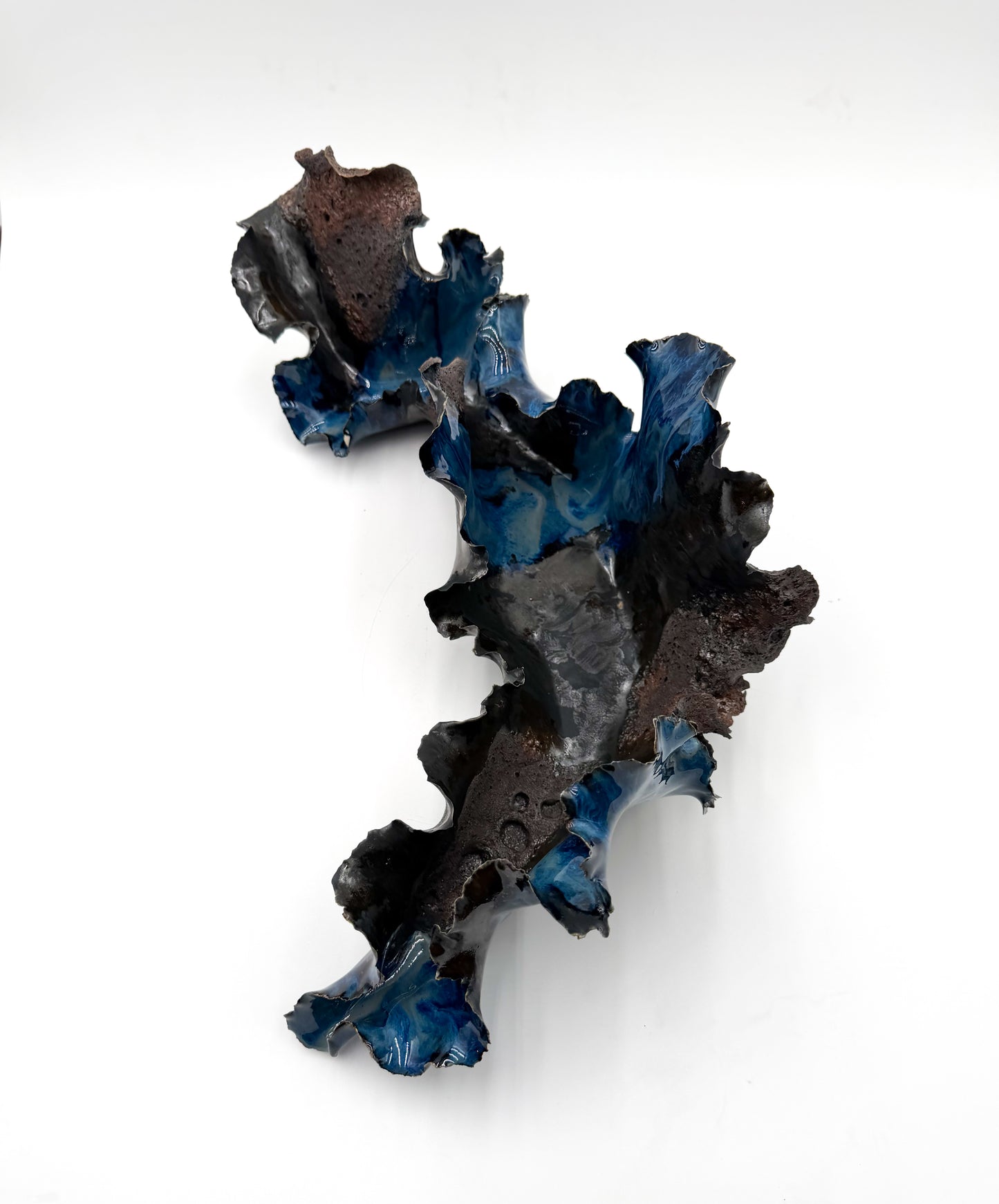 Midnight Reef/Porcelain Coral Sculpture - Midnight Series