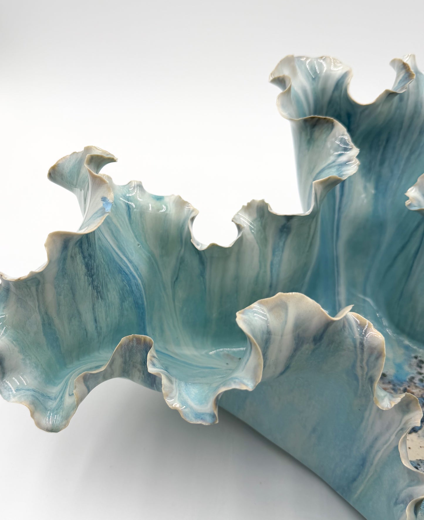 Tidal Reliquary | One-of-a-Kind Sculptural Porcelain Vessel