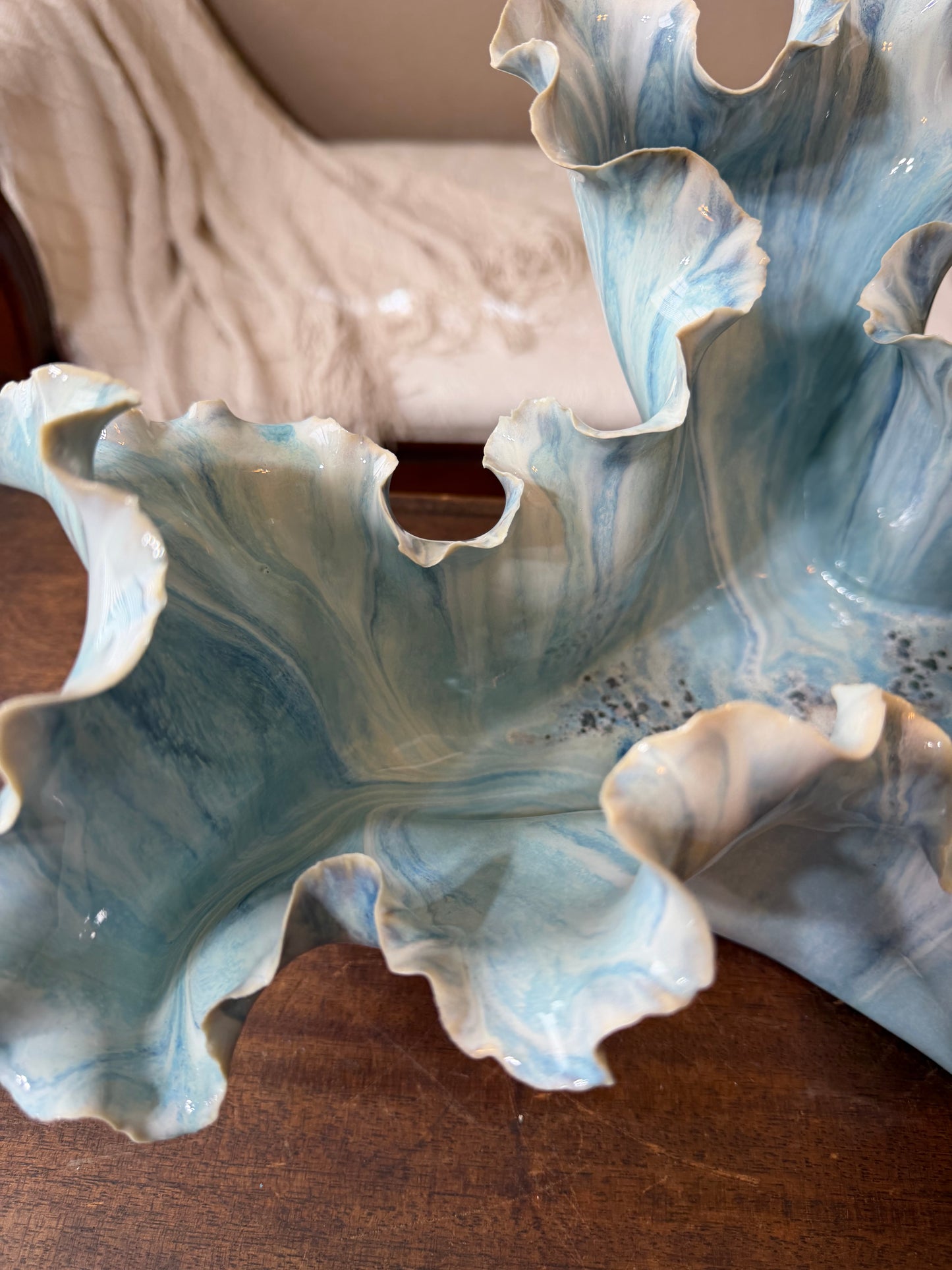 Tidal Reliquary | One-of-a-Kind Sculptural Porcelain Vessel