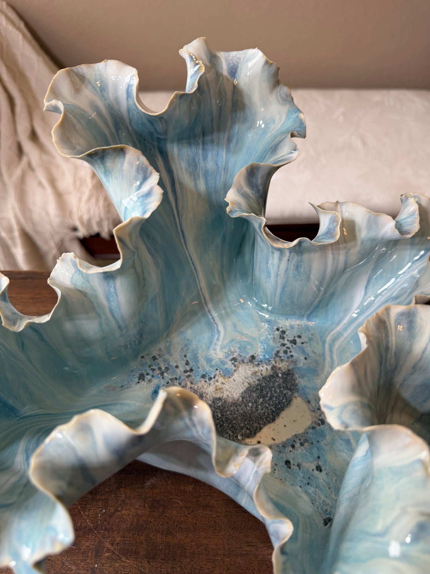Tidal Reliquary | One-of-a-Kind Sculptural Porcelain Vessel