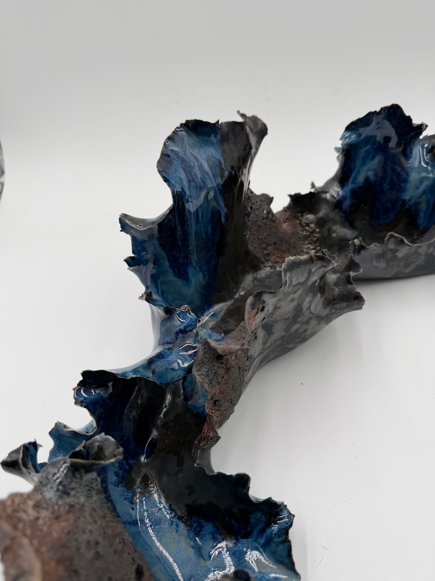 Midnight Reef/Porcelain Coral Sculpture - Midnight Series