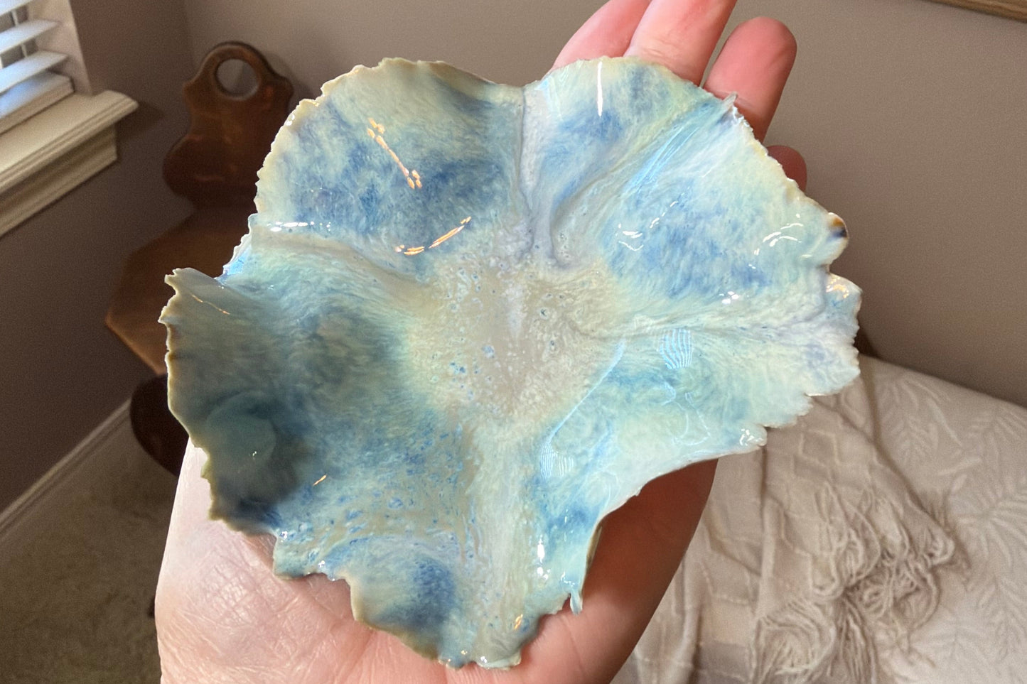 Ocean Bloom Trinket Bowl