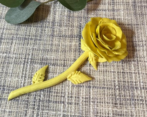 Golden Promise Forever Rose – Yellow Porcelain Rose