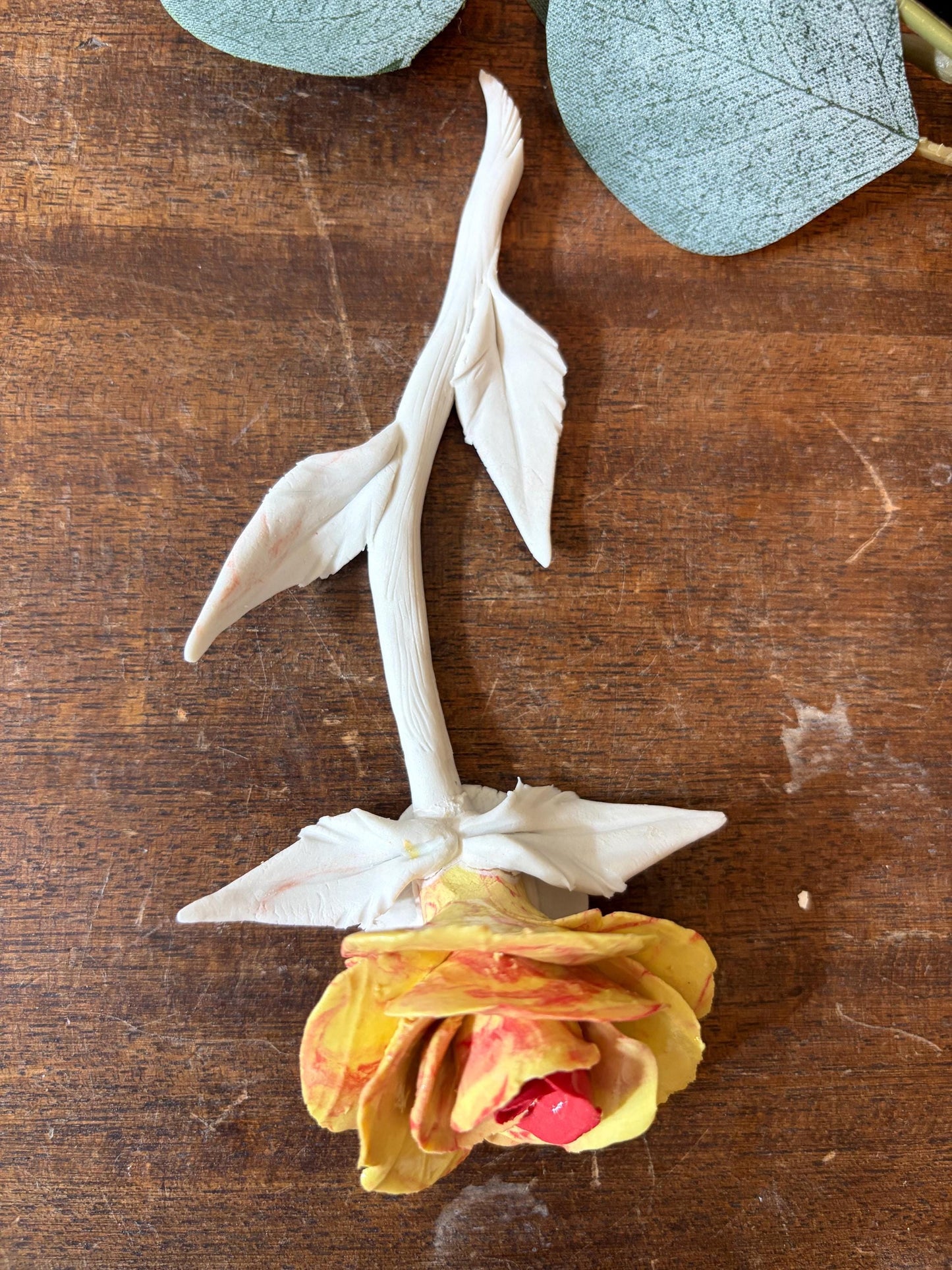 Sunlit Promise -Handmade Forever Rose