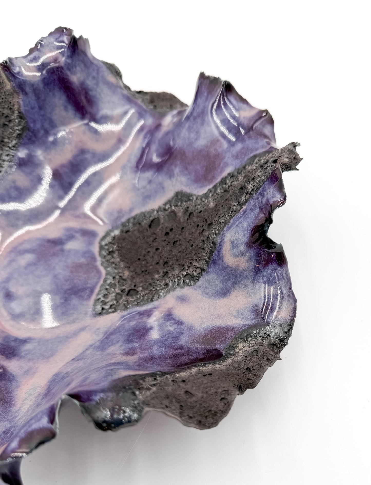 Lavender Erosion - Lava Blossom Bowl