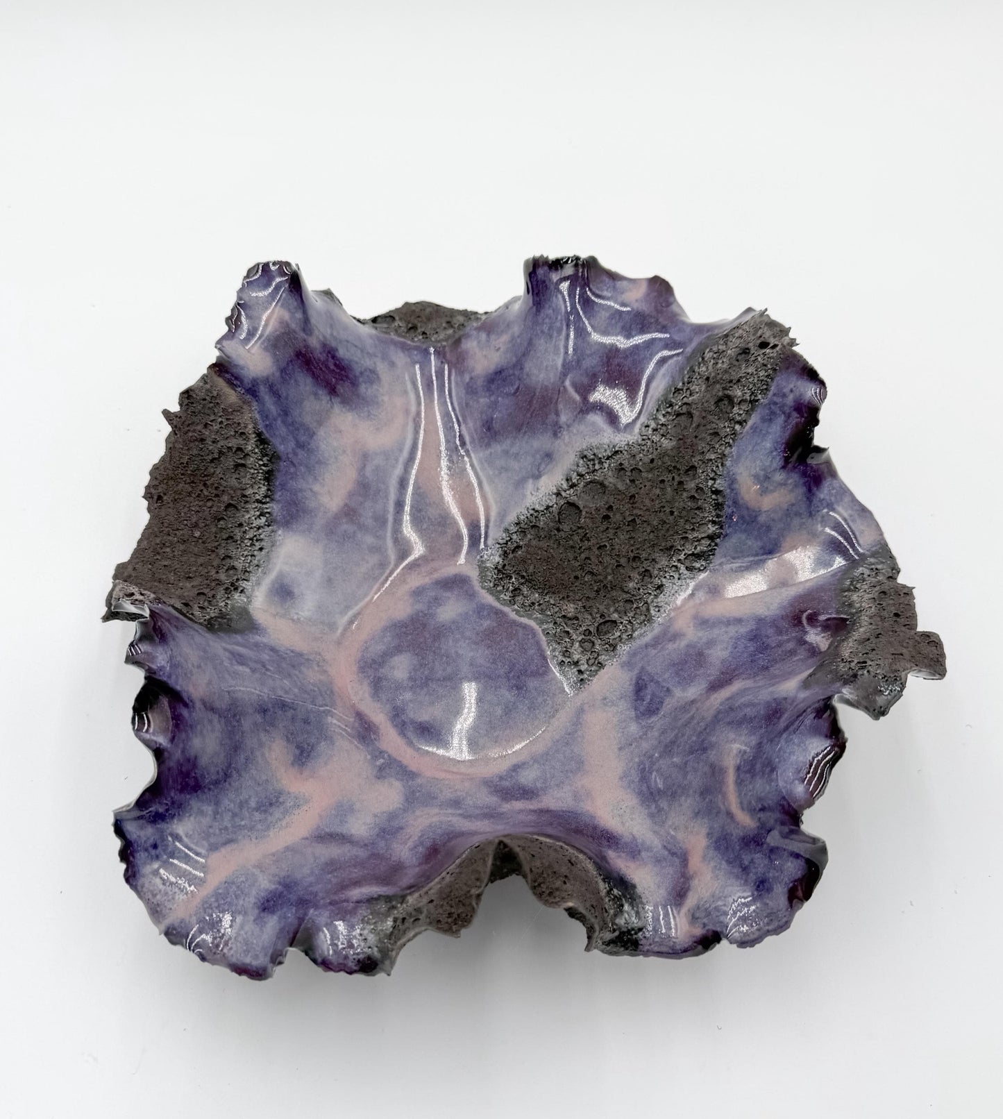 Lavender Erosion - Lava Blossom Bowl