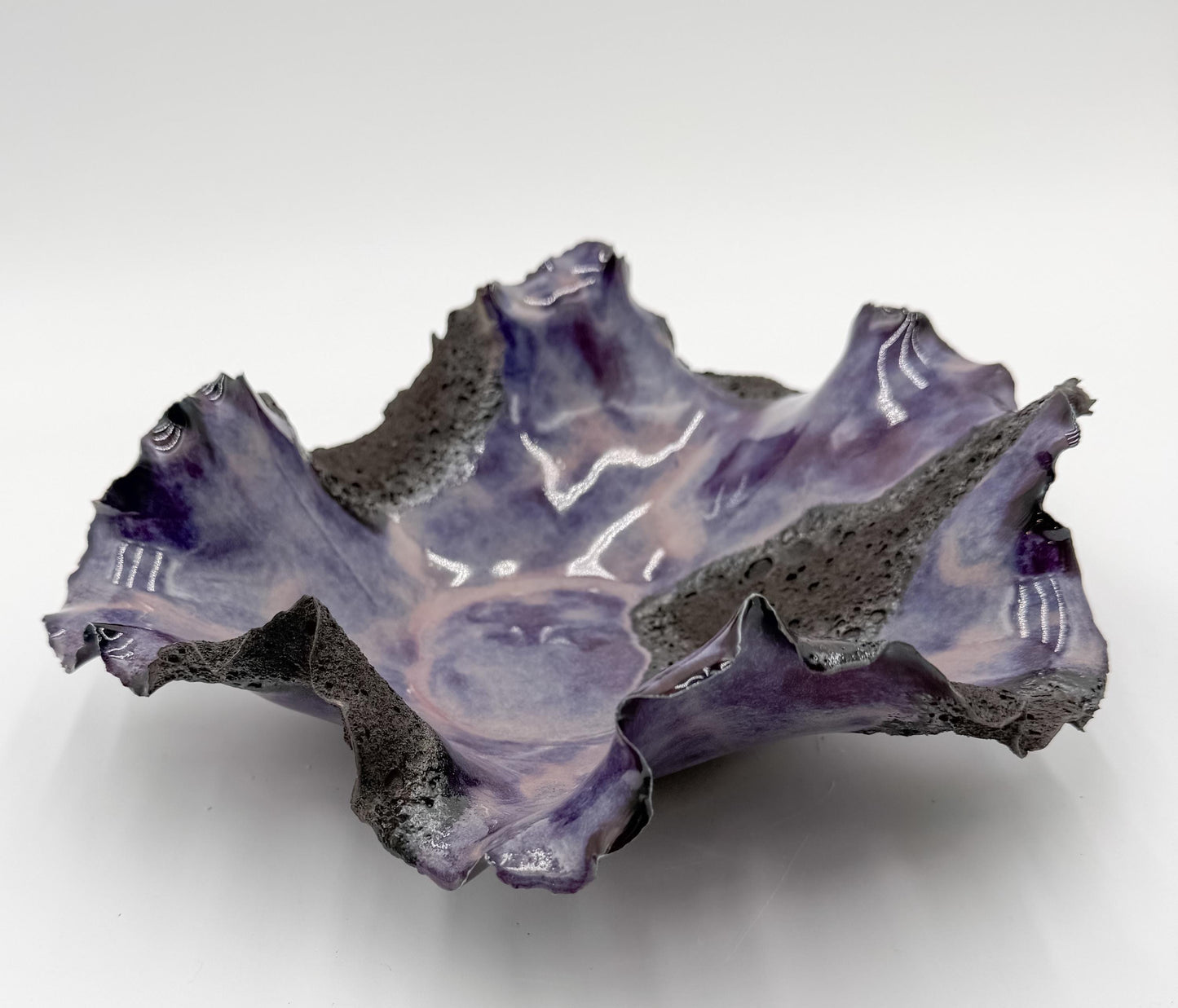 Lavender Erosion - Lava Blossom Bowl
