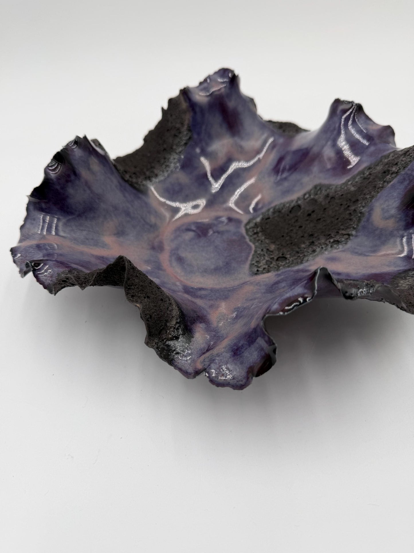 Lavender Erosion - Lava Blossom Bowl