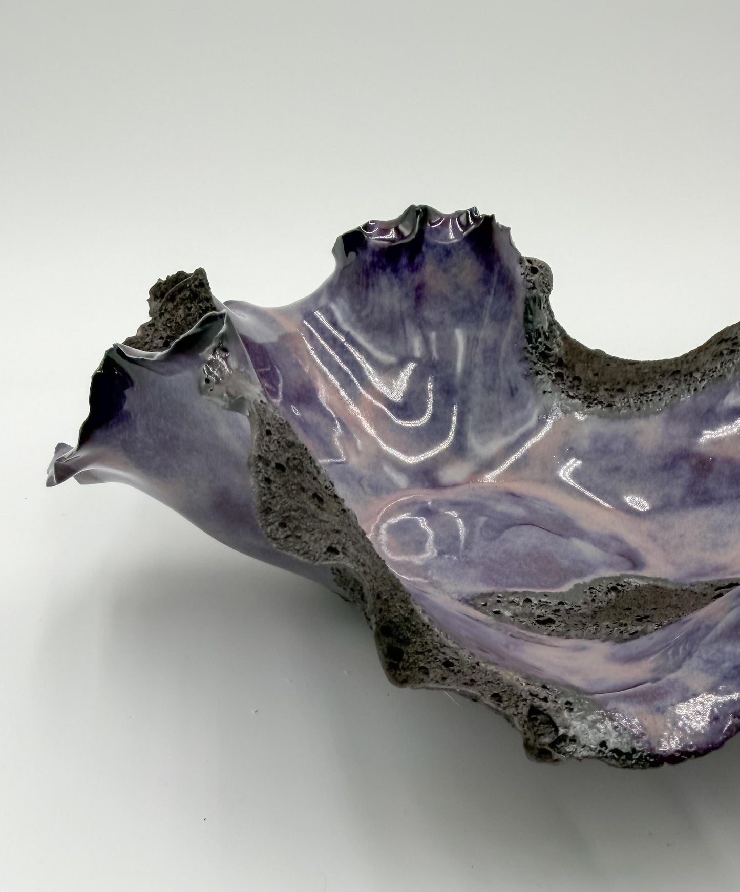 Lavender Erosion - Lava Blossom Bowl