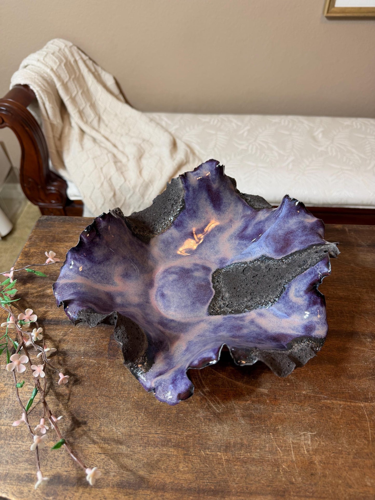 Lavender Erosion - Lava Blossom Bowl