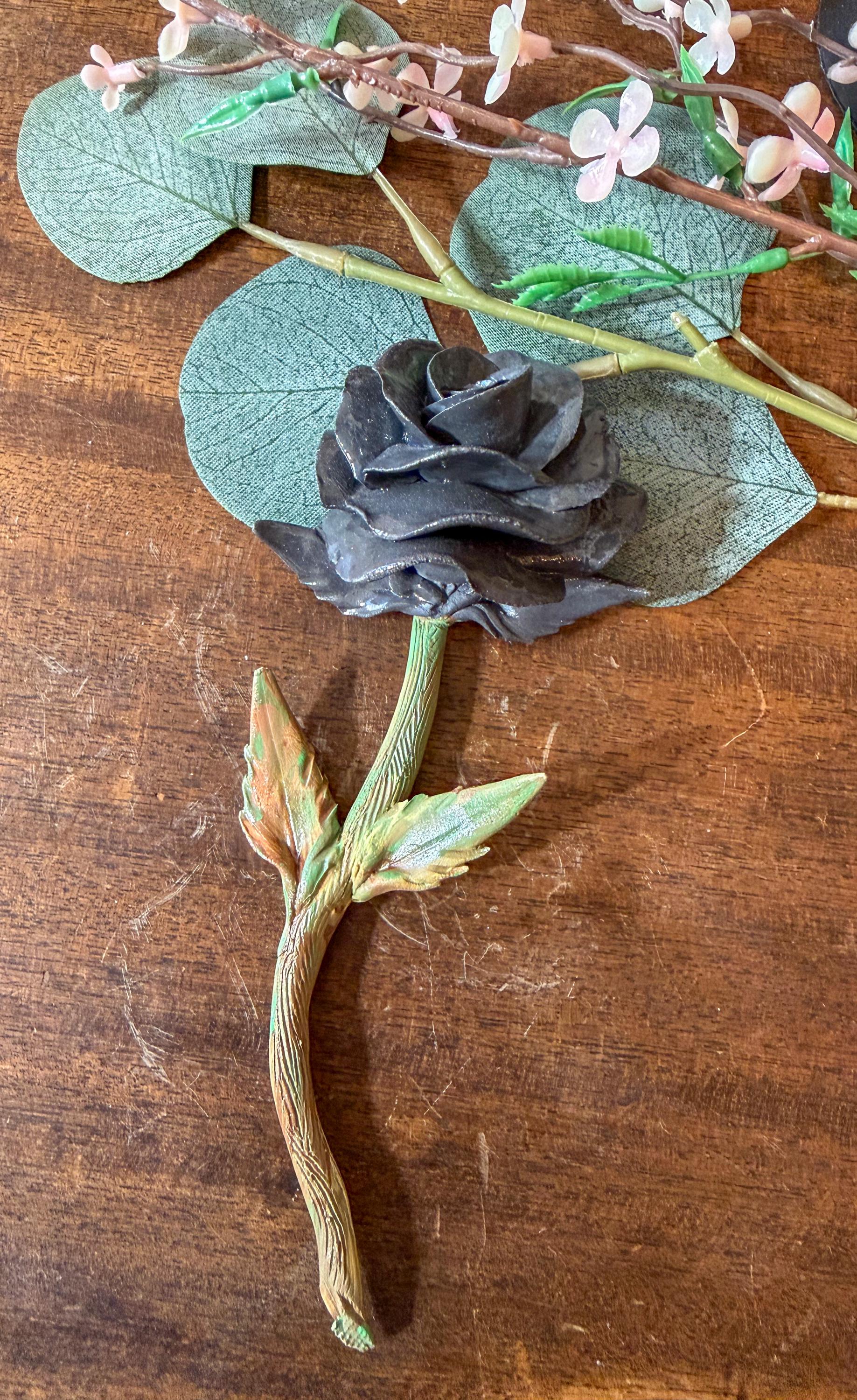 Handmade Porcelain Forever Rose - Unique Keepsake Gift