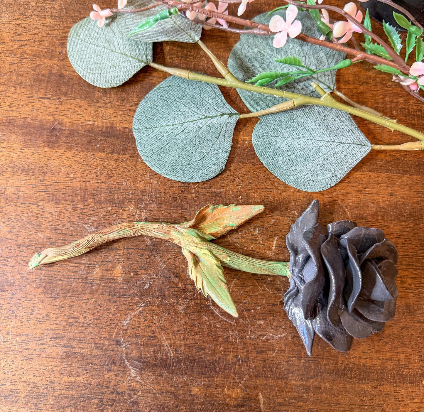 Handmade Porcelain Forever Rose - Unique Keepsake Gift