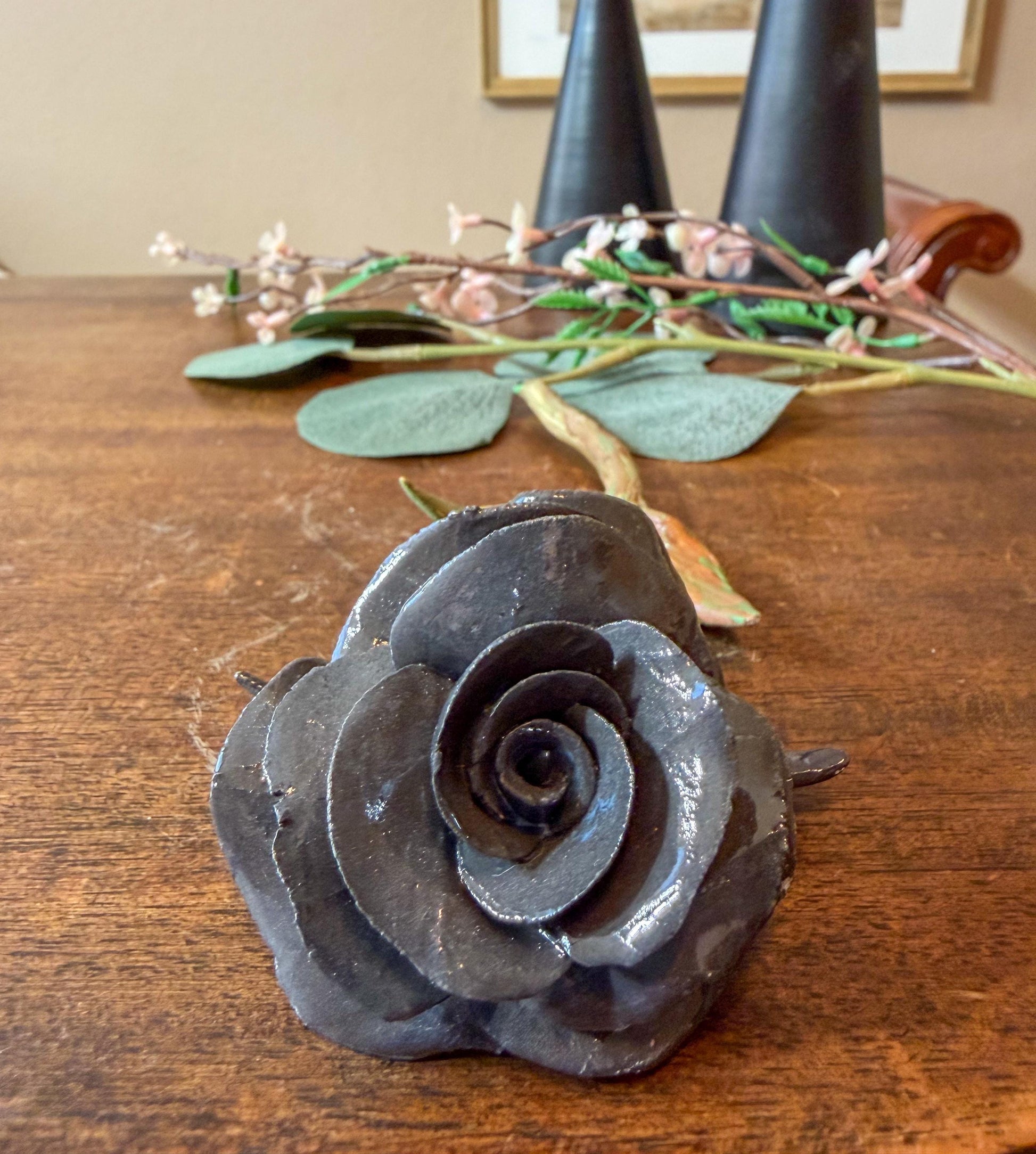 Handmade Porcelain Forever Rose - Unique Keepsake Gift