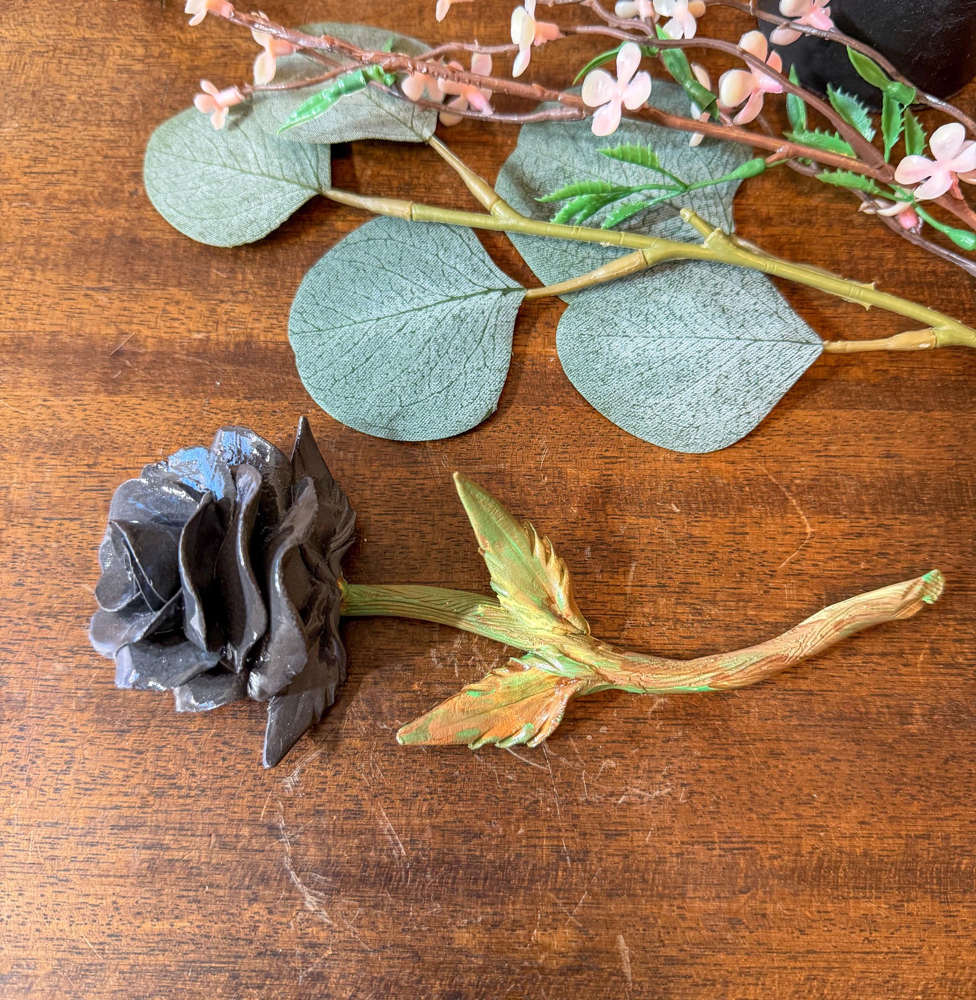 Handmade Porcelain Forever Rose - Unique Keepsake Gift