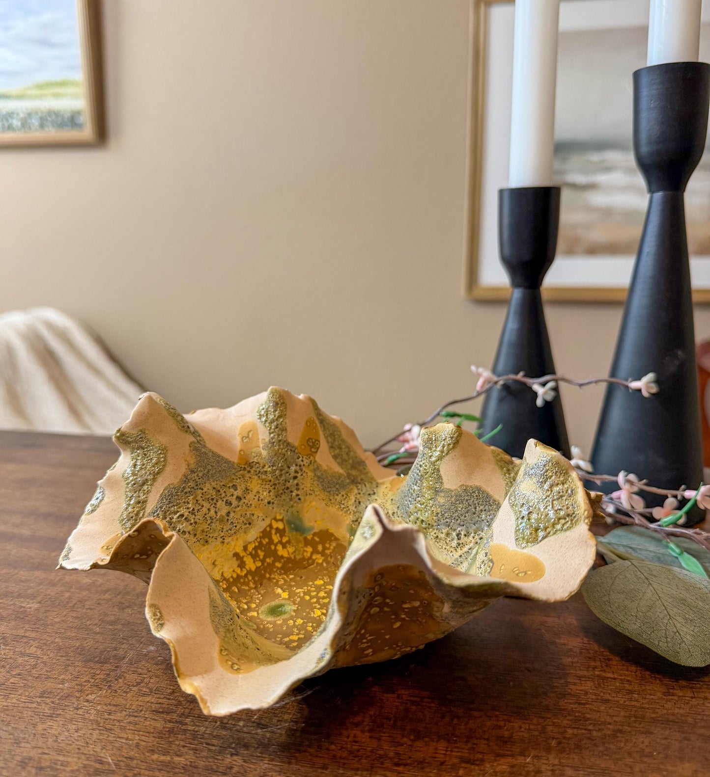 Handcrafted Ceramic Candy Dish