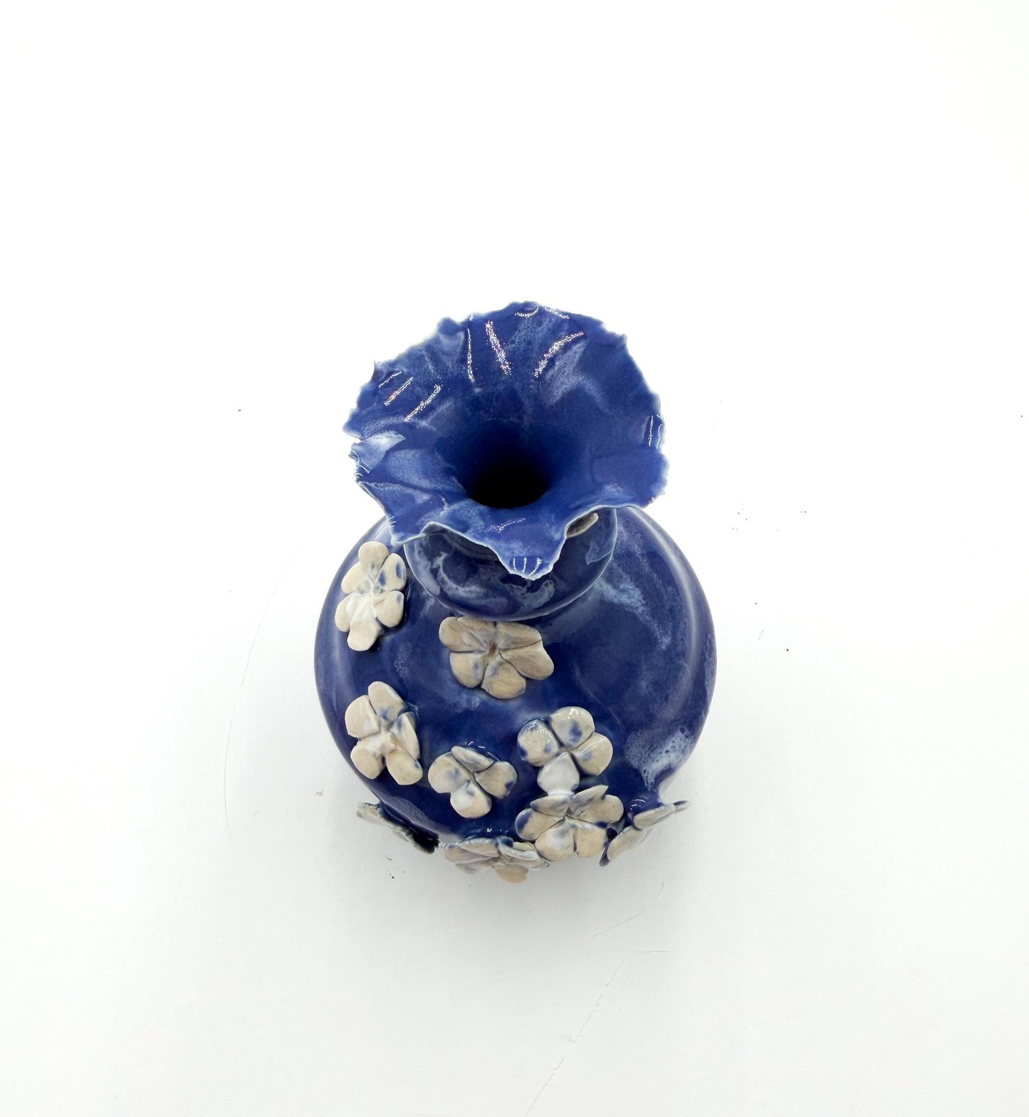 Handmade Porcelain Posie Vase: Small Ceramic Pottery Gift
