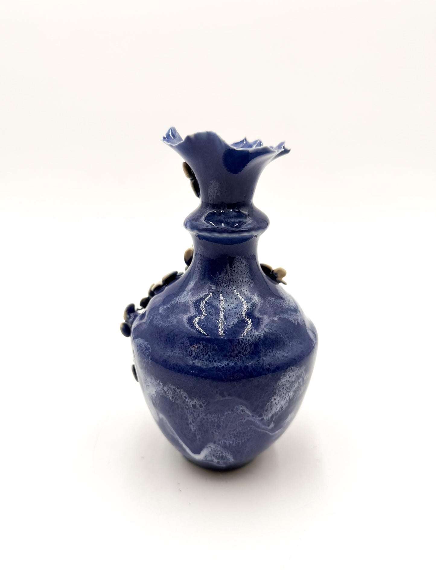 Handmade Porcelain Posie Vase: Small Ceramic Pottery Gift