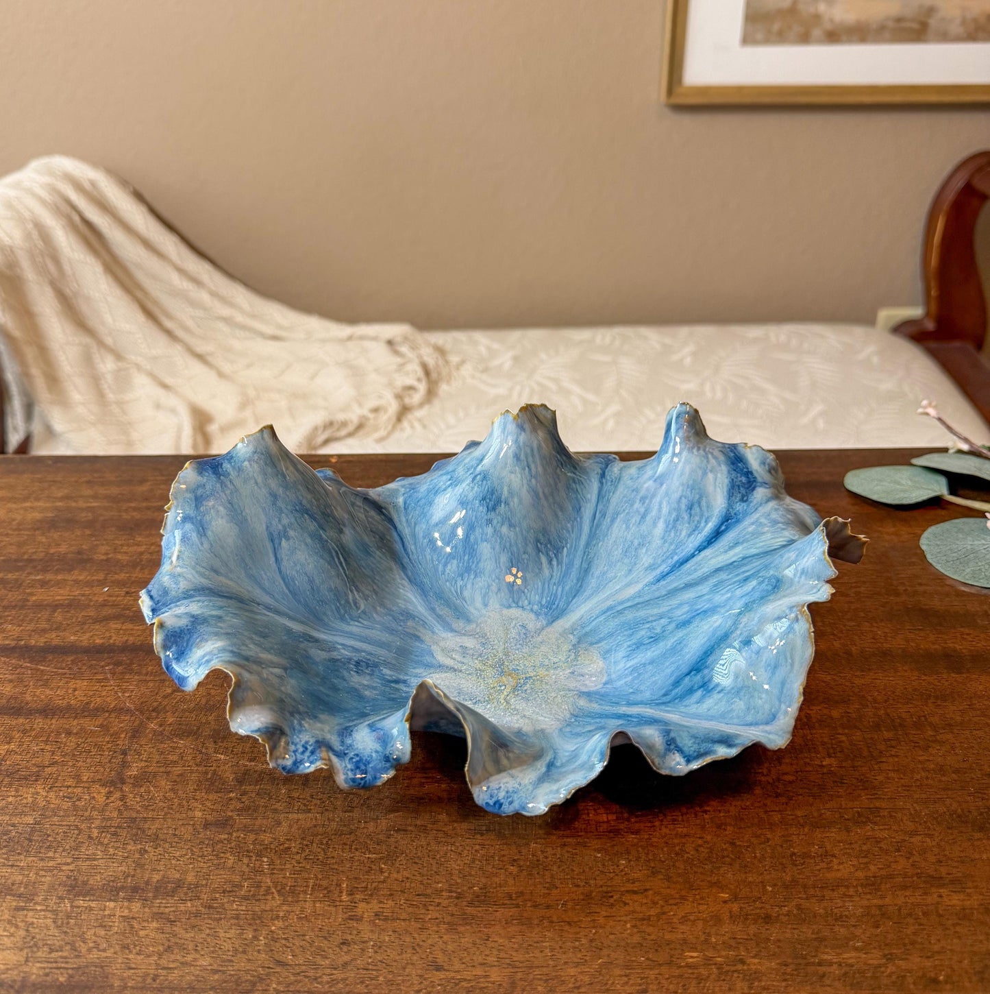 Beach Bowl - Elegant Porcelain Keepsake Dish for Stylish Home Décor and Unique Gifts