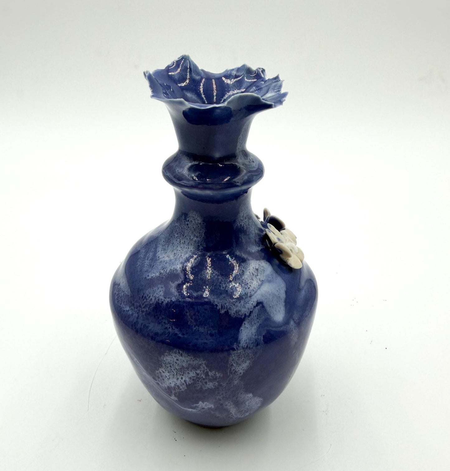 Handmade Porcelain Posie Vase: Small Ceramic Pottery Gift