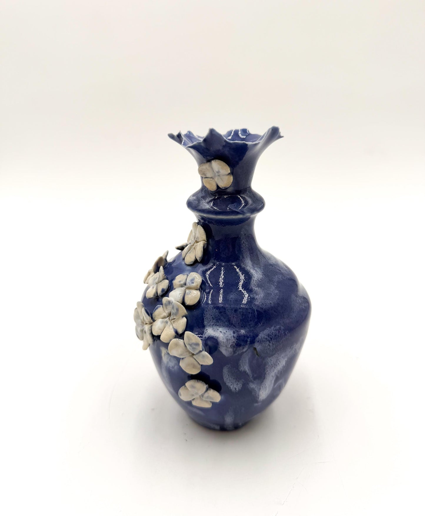 Handmade Porcelain Posie Vase: Small Ceramic Pottery Gift