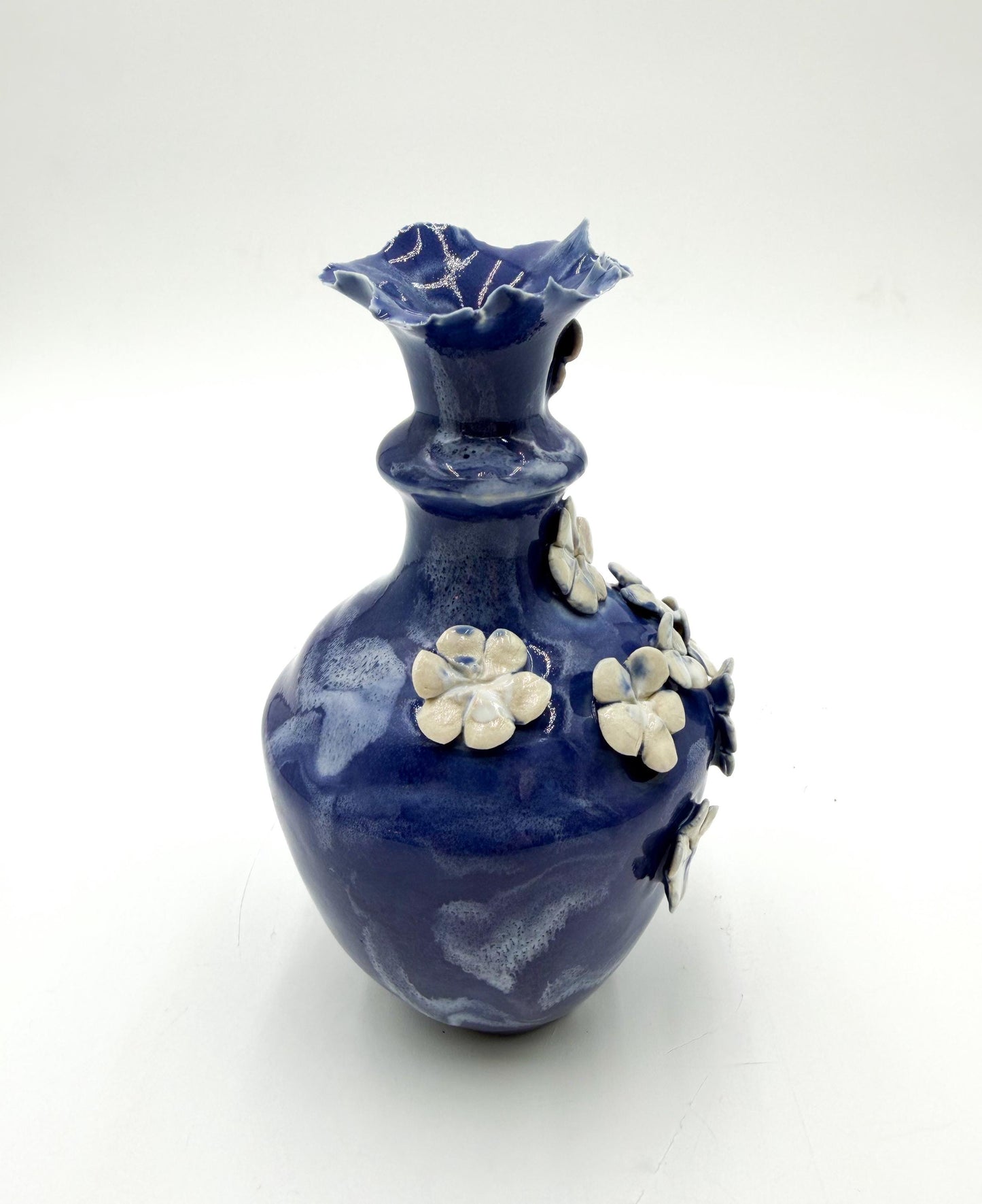 Handmade Porcelain Posie Vase: Small Ceramic Pottery Gift