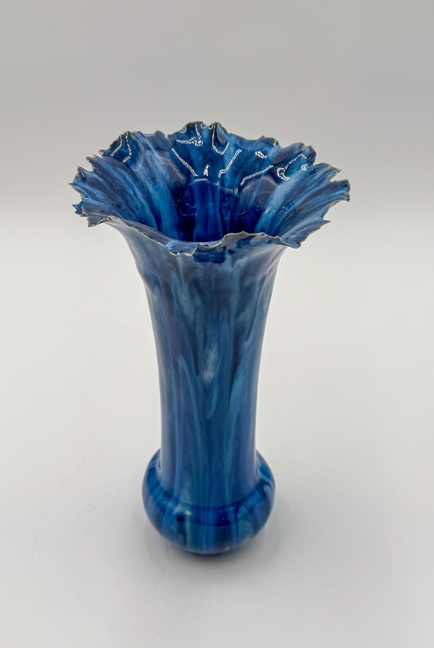 Handcrafted Porcelain Vessel: Ceramic Vase, Home Decor