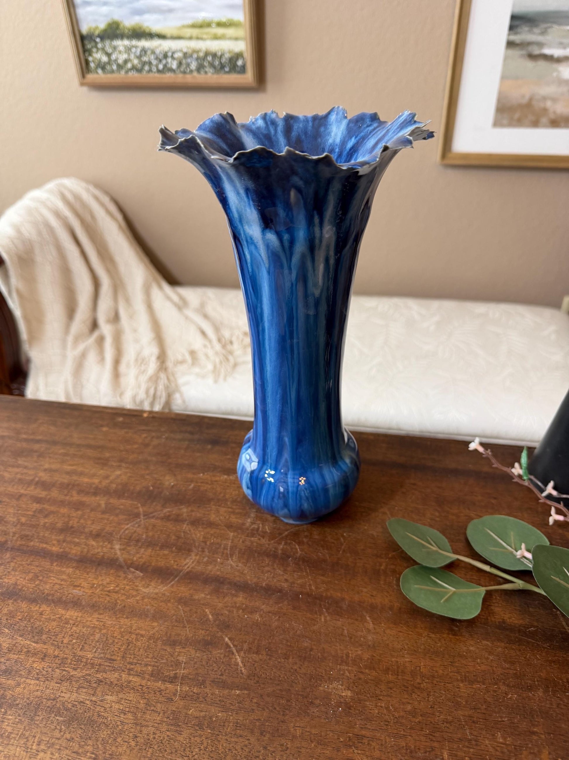 Handcrafted Porcelain Vessel: Ceramic Vase, Home Decor