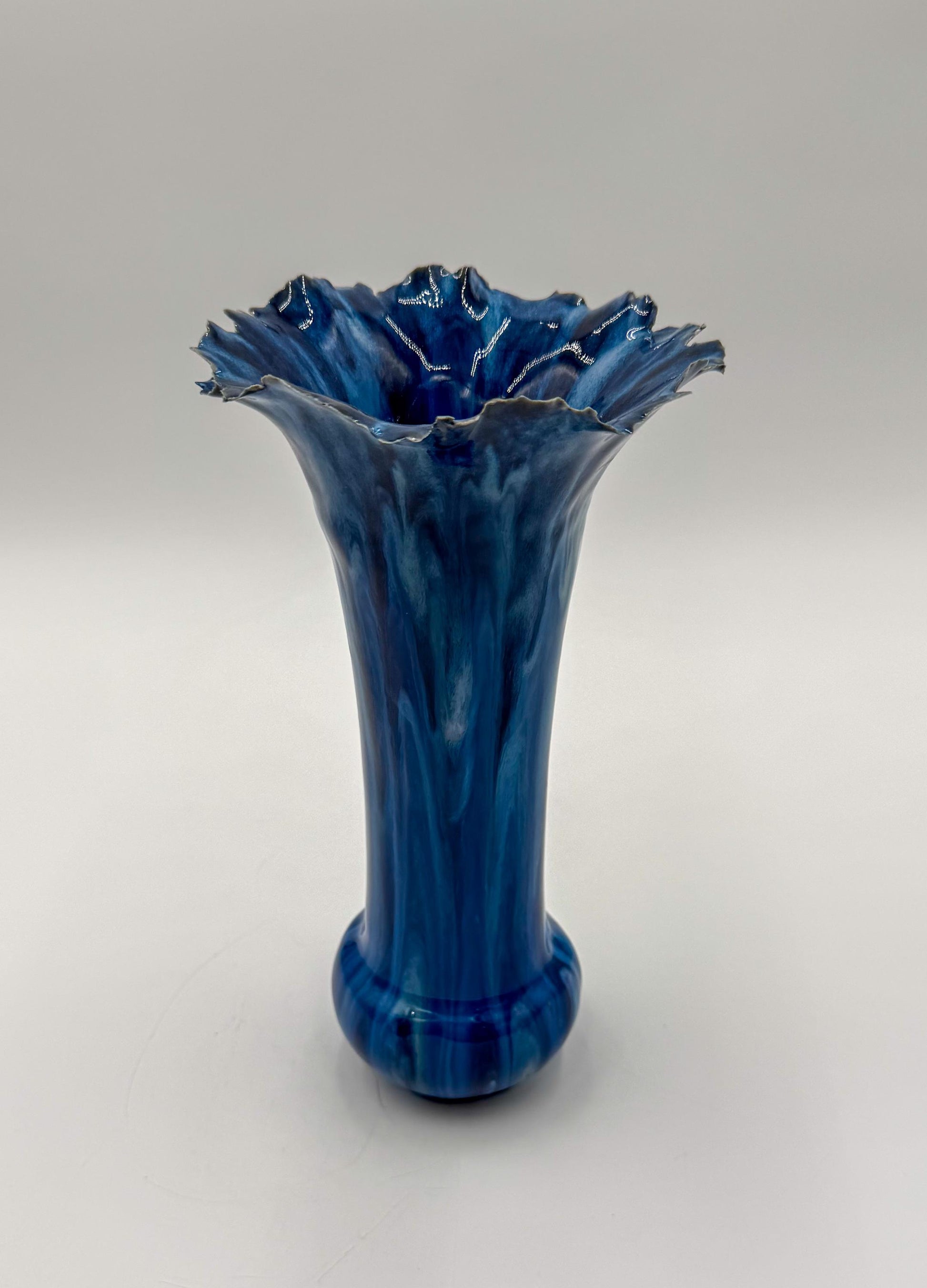 Handcrafted Porcelain Vessel: Ceramic Vase, Home Decor