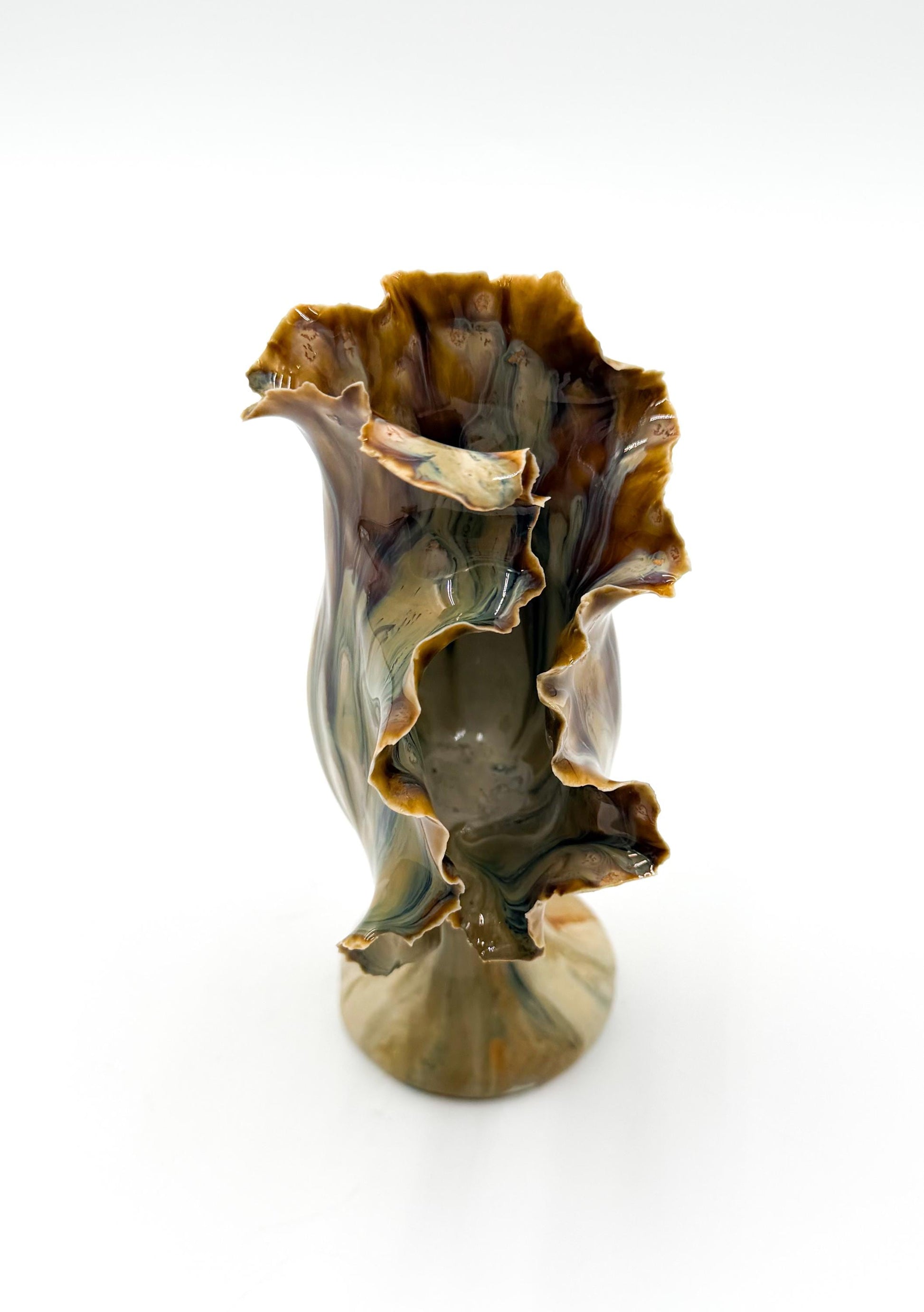 Burnished Bloom Vessel