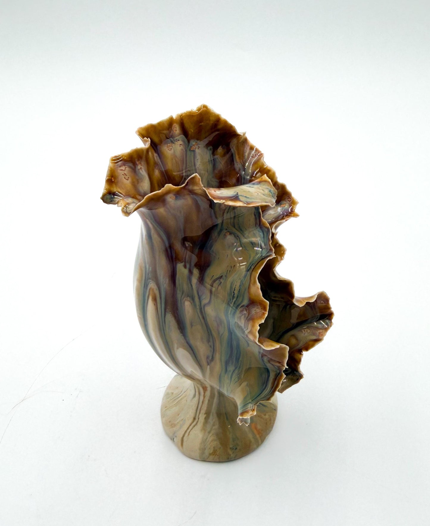 Burnished Bloom Vessel