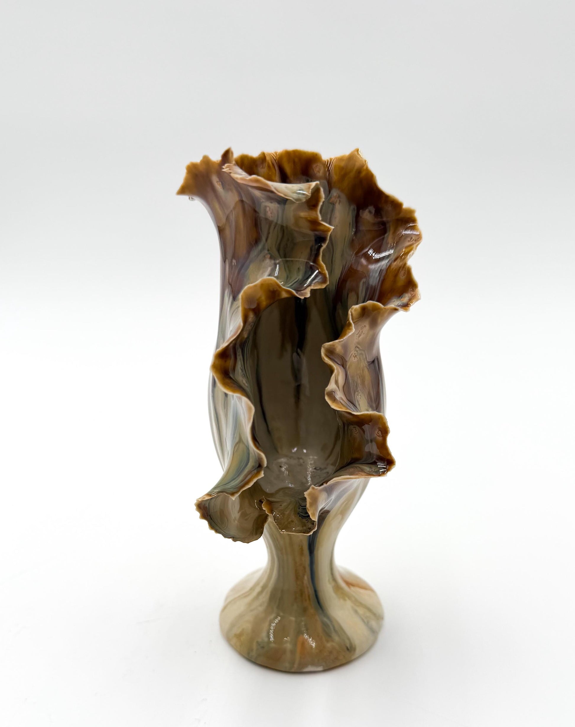 Burnished Bloom Vessel