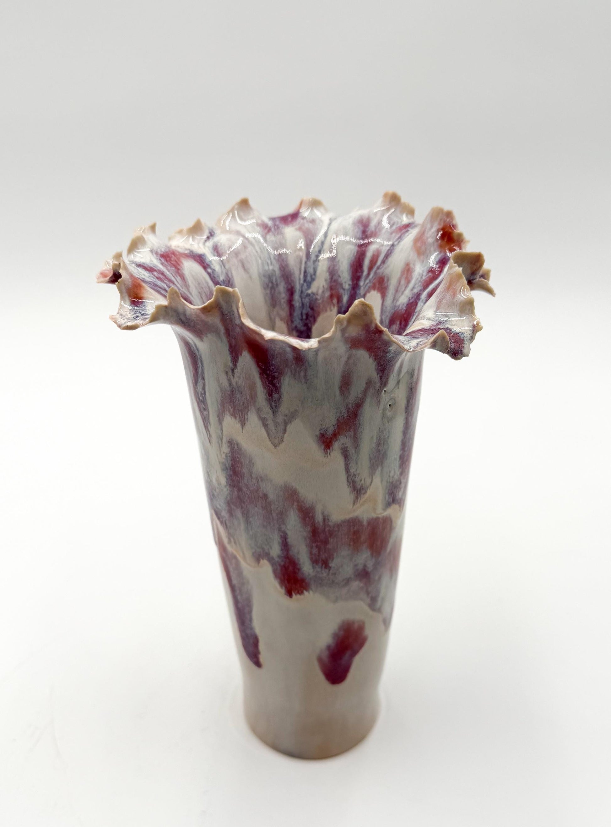 Handcrafted Porcelain Vessel: Ceramic Vase, Home Decor