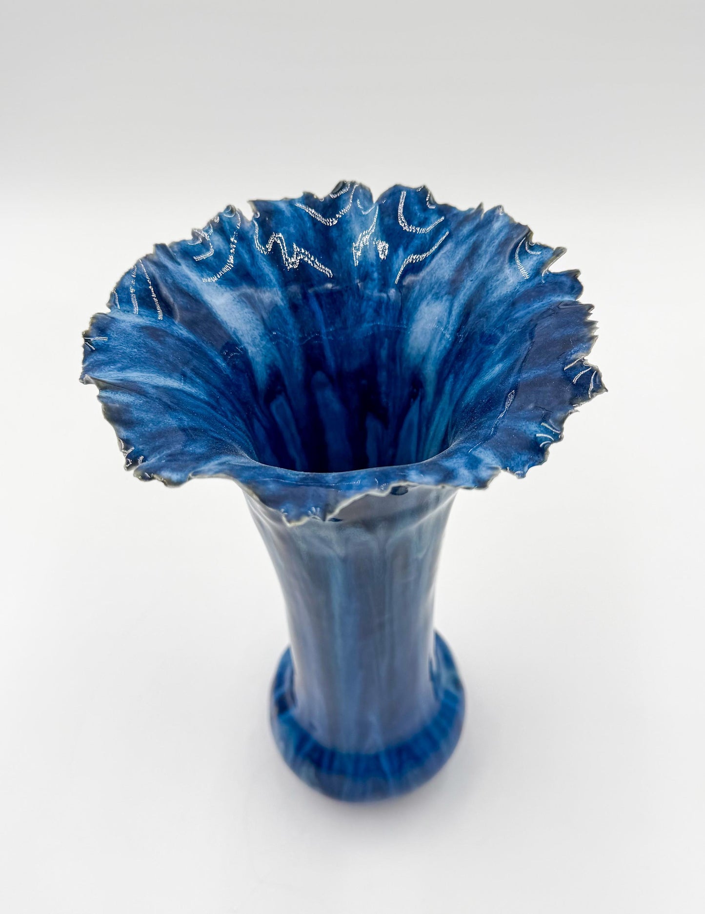 Handcrafted Porcelain Vessel: Ceramic Vase, Home Decor
