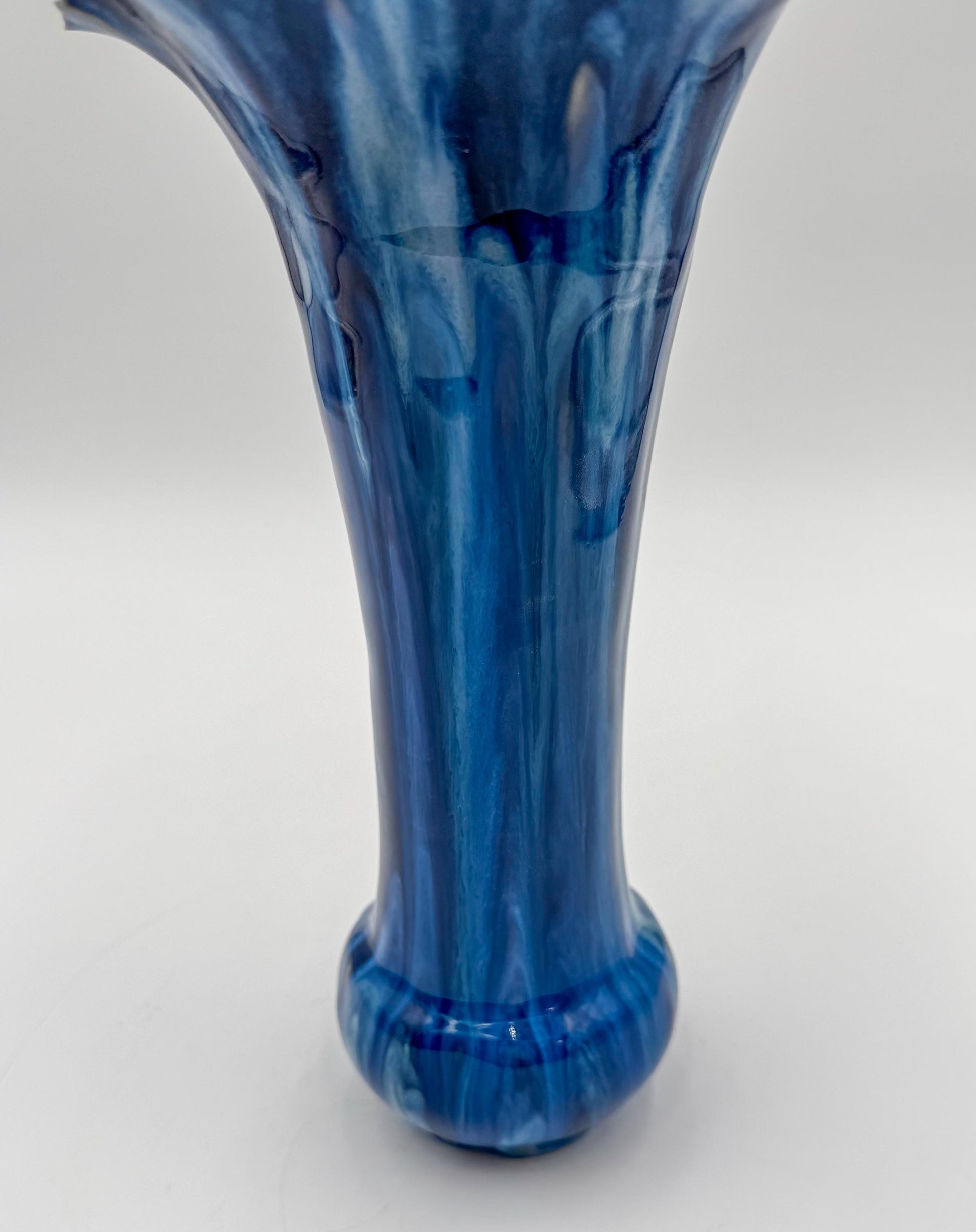 Handcrafted Porcelain Vessel: Ceramic Vase, Home Decor