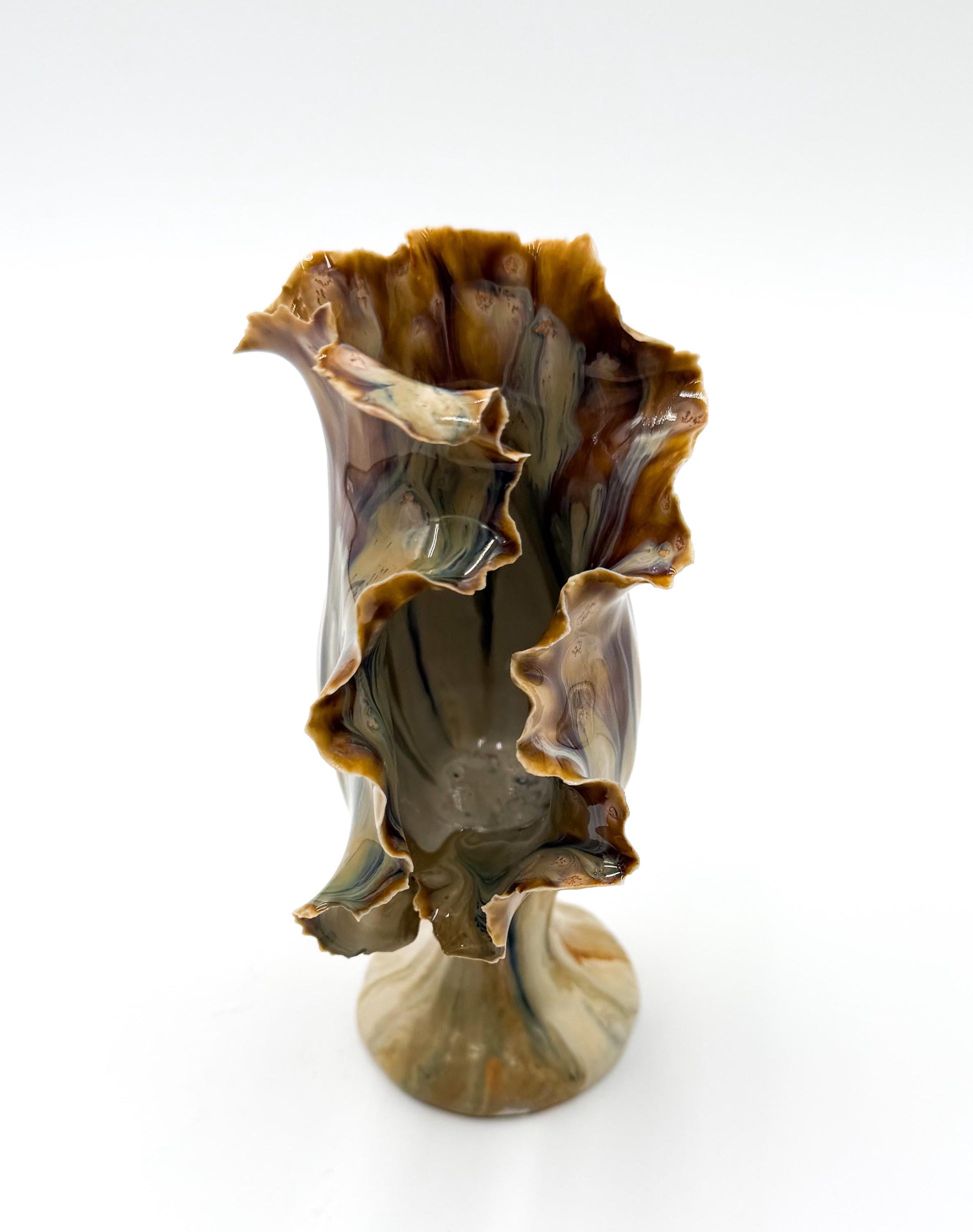 Burnished Bloom Vessel