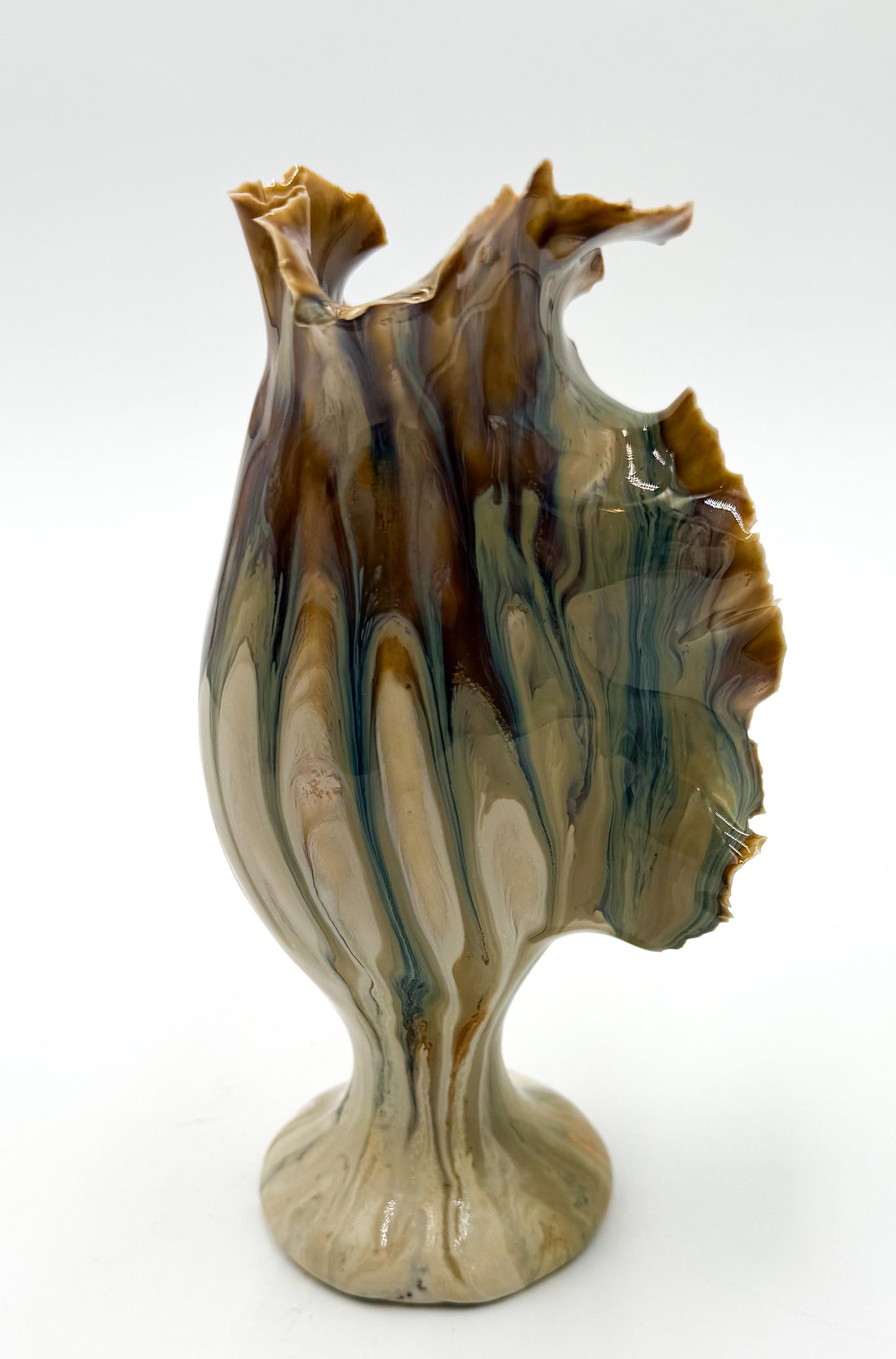 Burnished Bloom Vessel