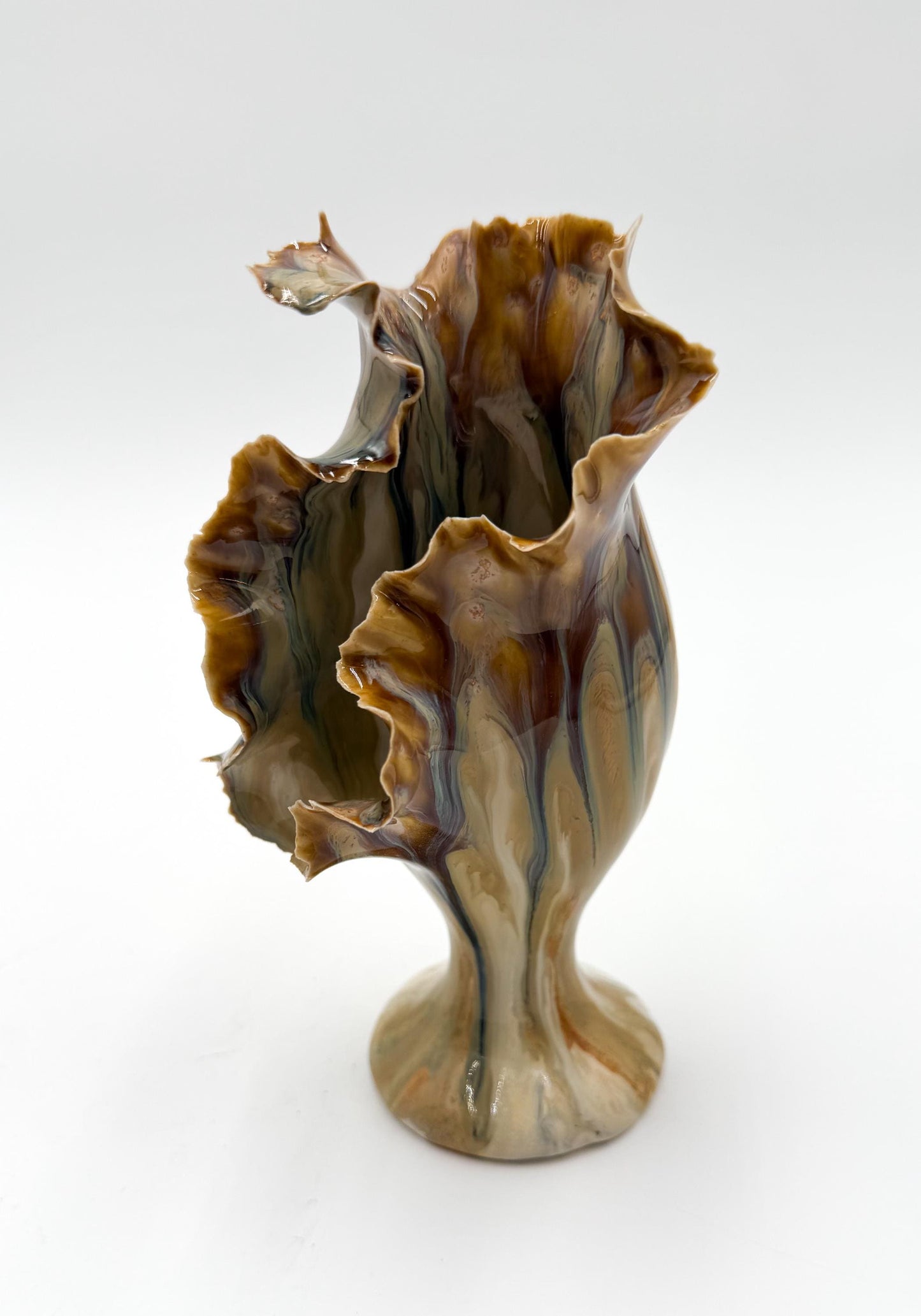 Burnished Bloom Vessel