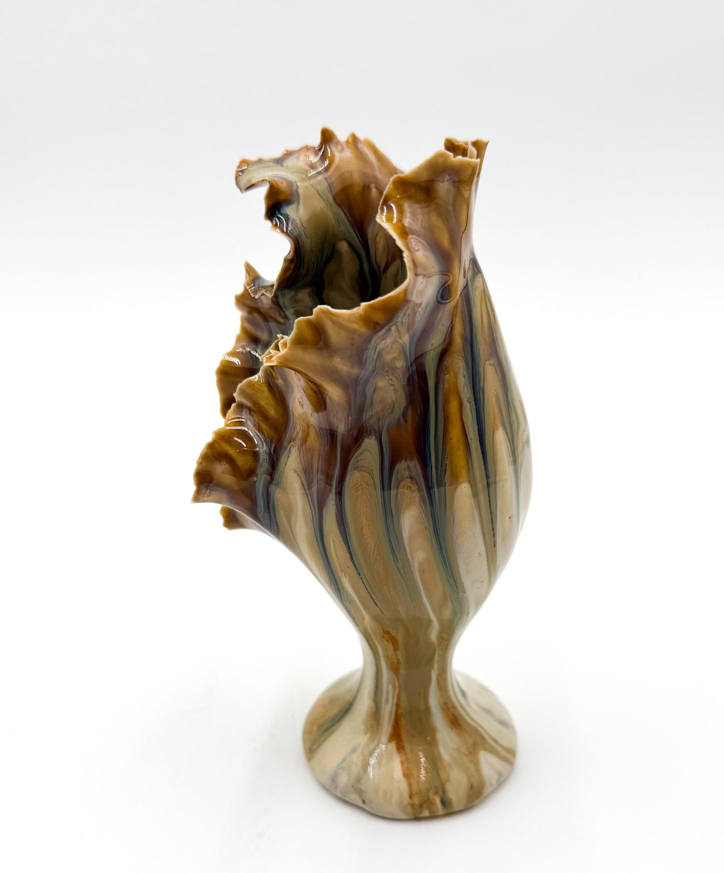 Burnished Bloom Vessel
