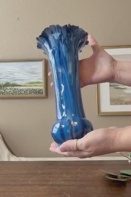 Handcrafted Porcelain Vessel: Ceramic Vase, Home Decor